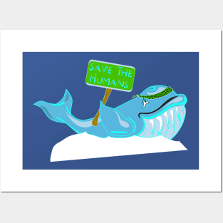 Whale Posters and Art